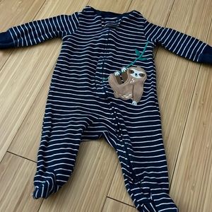Boys Size 3M Carter’s Pajama Footie